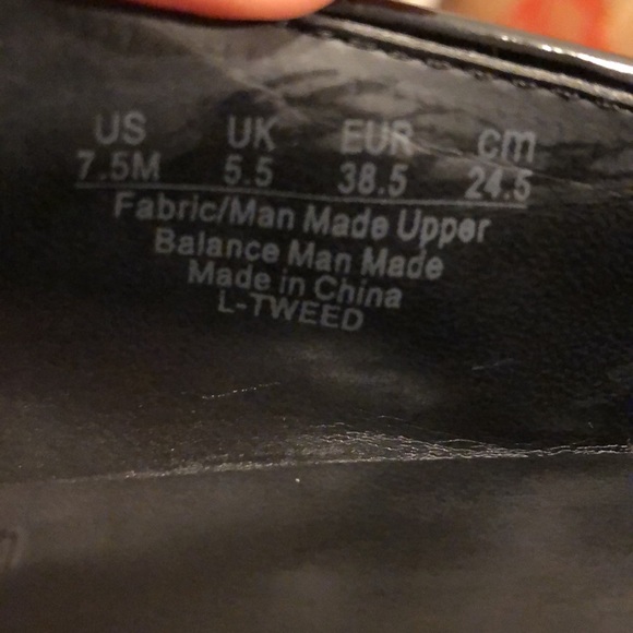 Franco Sarto Tweed Textured Patent Leather Loafers - Picture 11 of 11